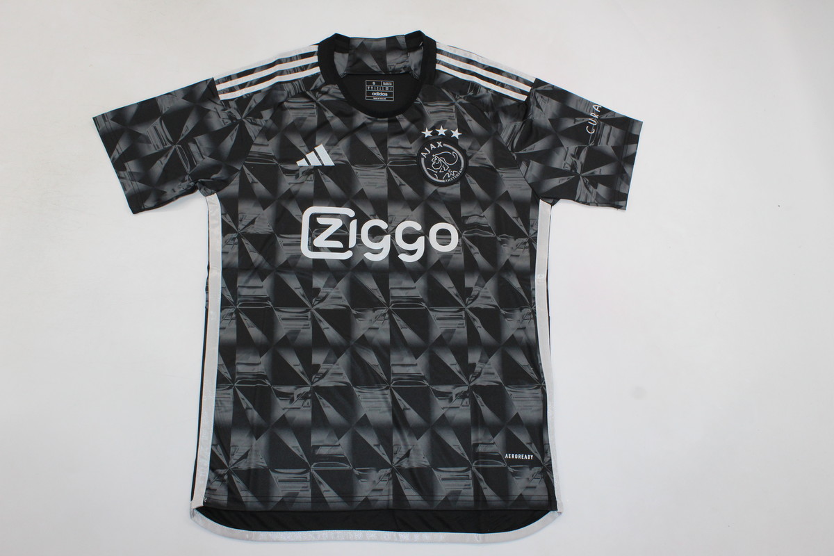 AAA Quality Ajax 23/24 Third Black Soccer Jersey